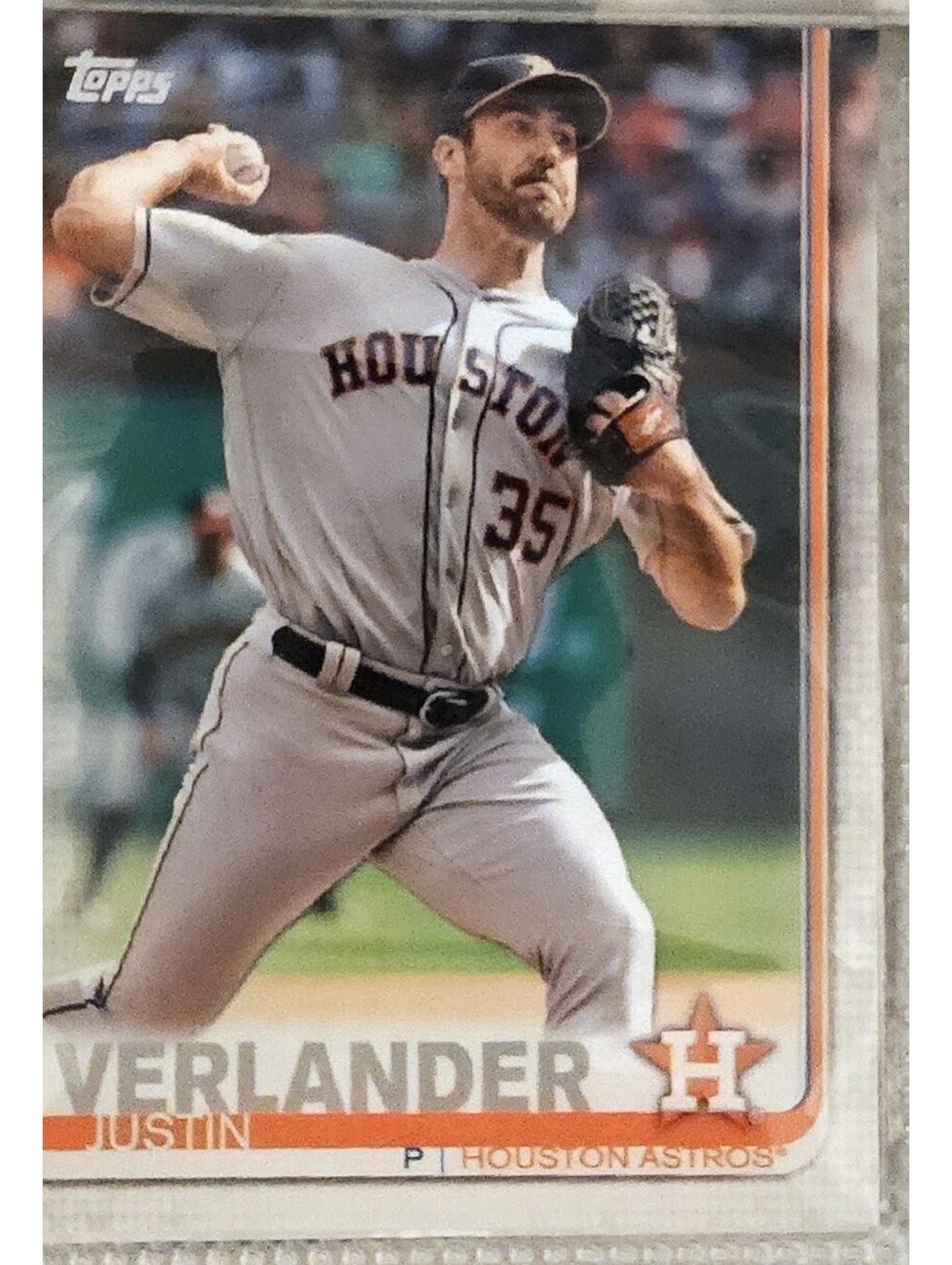 Justin Verlander - Houston Astros #57 Baseball Card 2019 Topps
